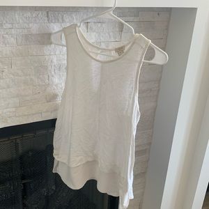 White j crew top